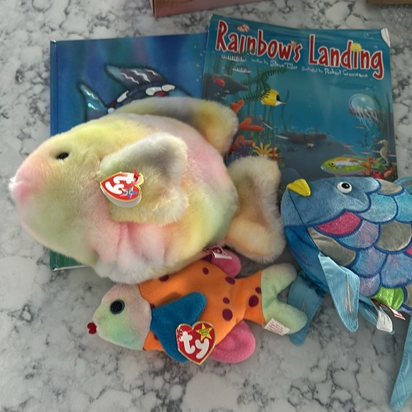 Rainbow Fish Book with Plush - Picture 10 of 10